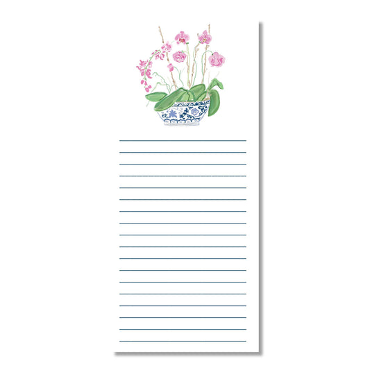 List Pad, Pink Orchids