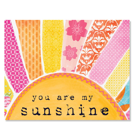 Boxed Folded Note Card Set, You Are My Sunshine